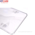 Plastic flat car license plate protection cover